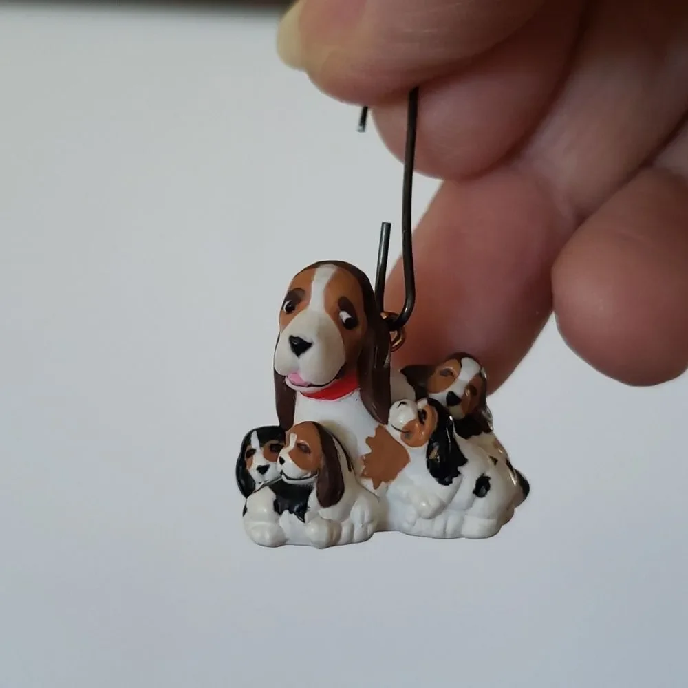 Lot of 3 Vintage Hallmark Miniature Keepsake Ornaments (1991)